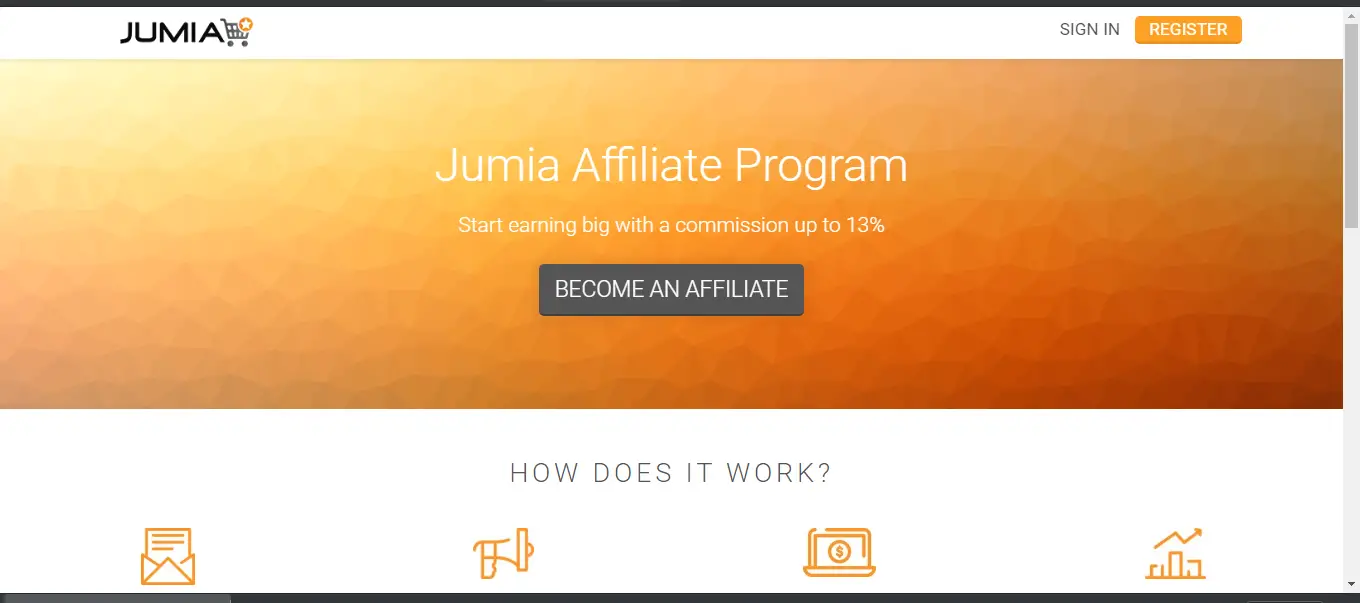 How to signup for the Jumia Affiliate program, build product links and