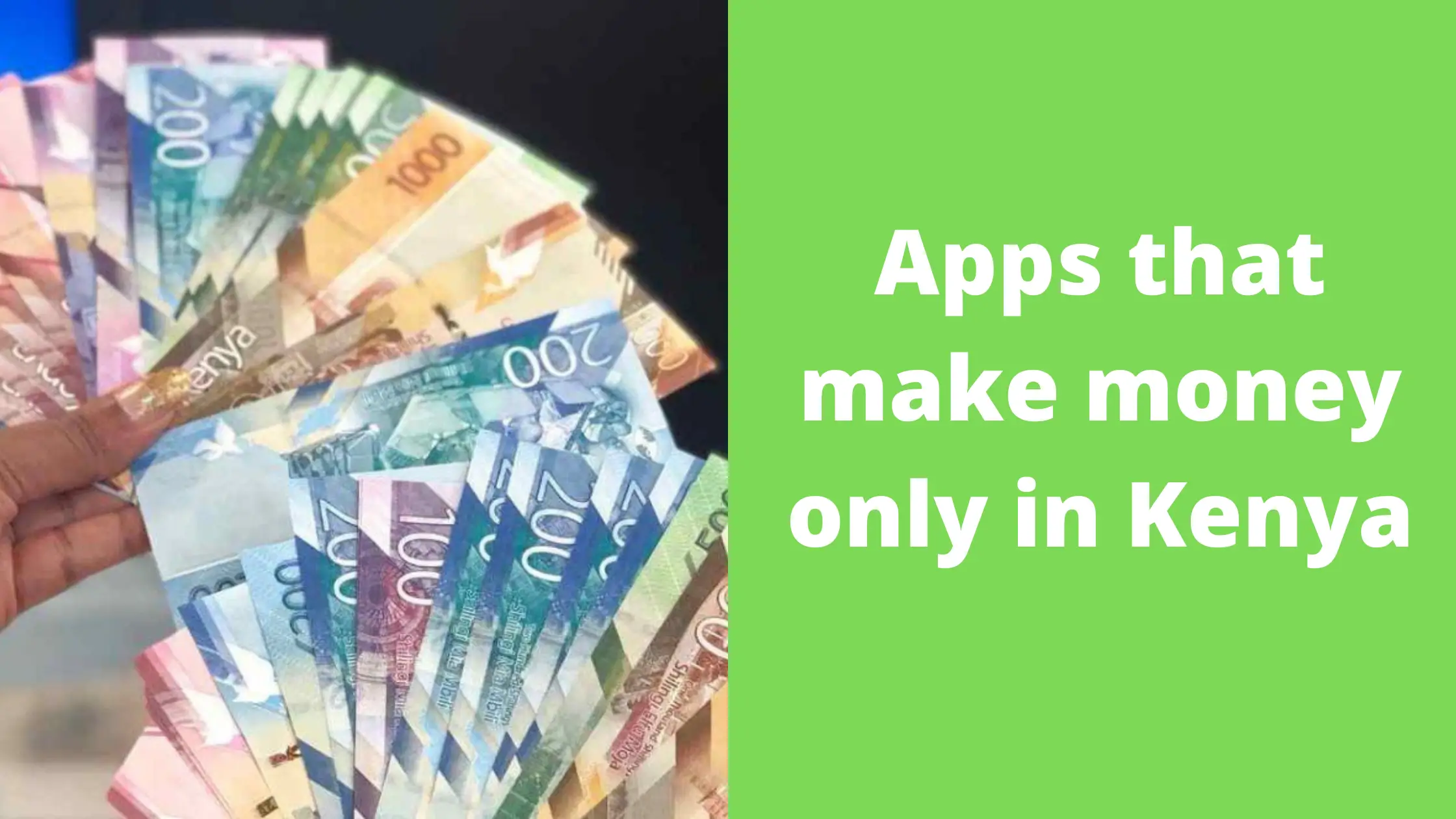 You are currently viewing 22  Apps to make money online in Kenya 2022
